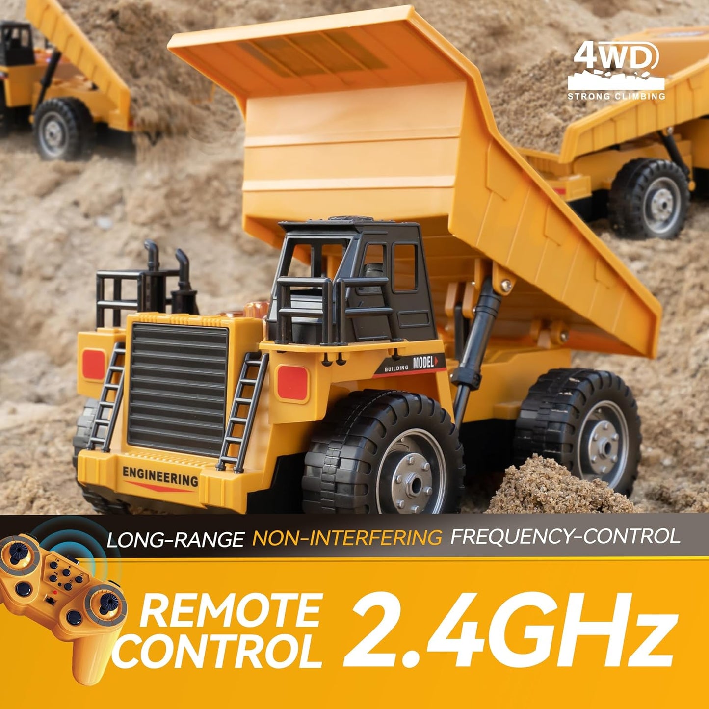 11 Channel RC Dump Truck