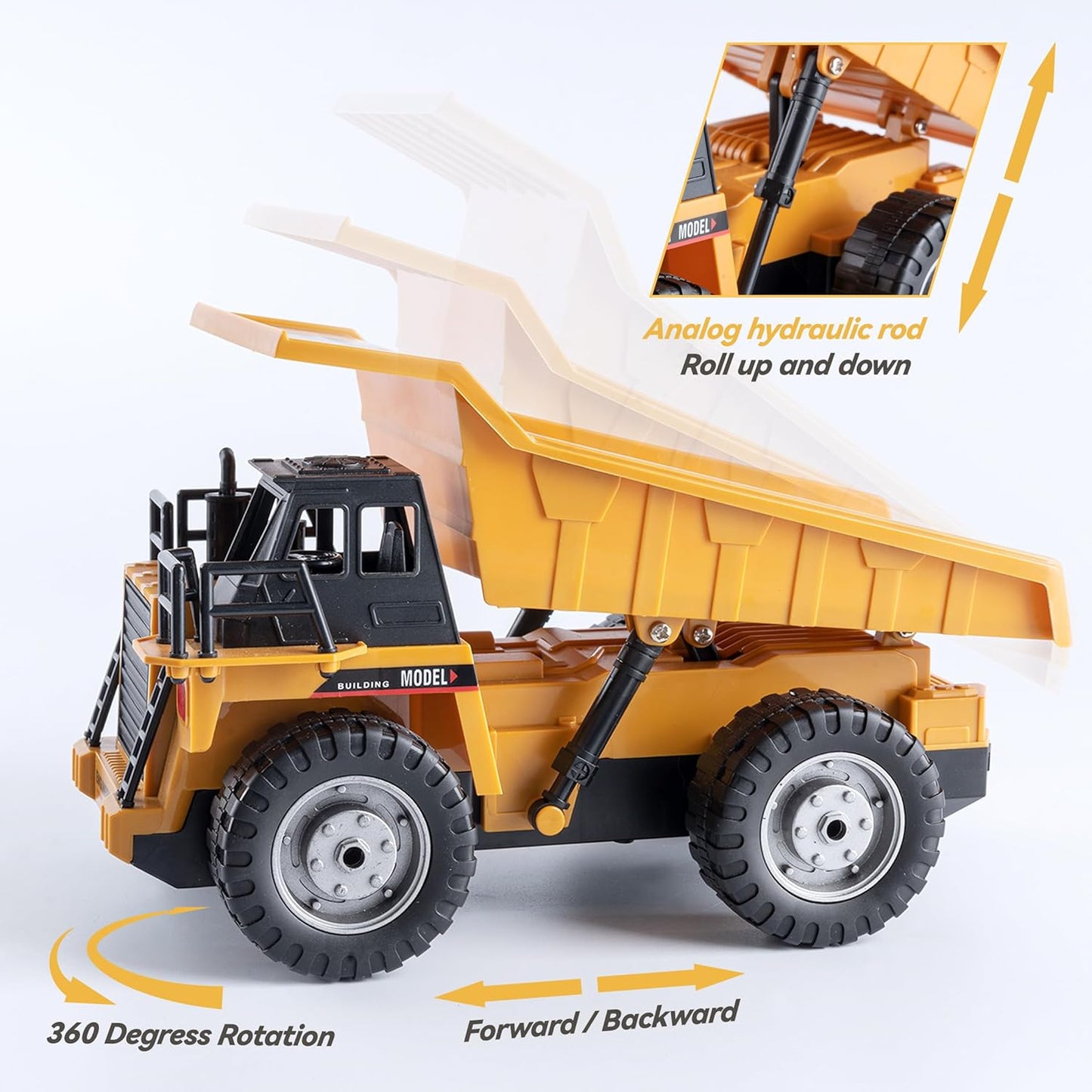 11 Channel RC Dump Truck