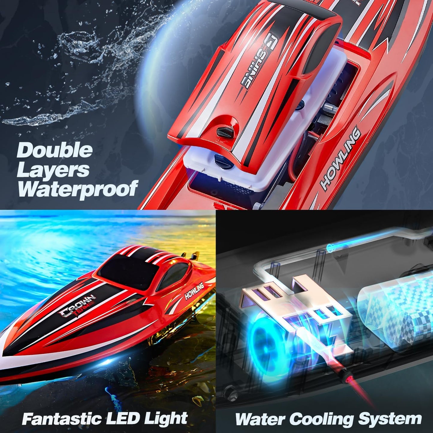 16 inch Big Brushless RC Boat