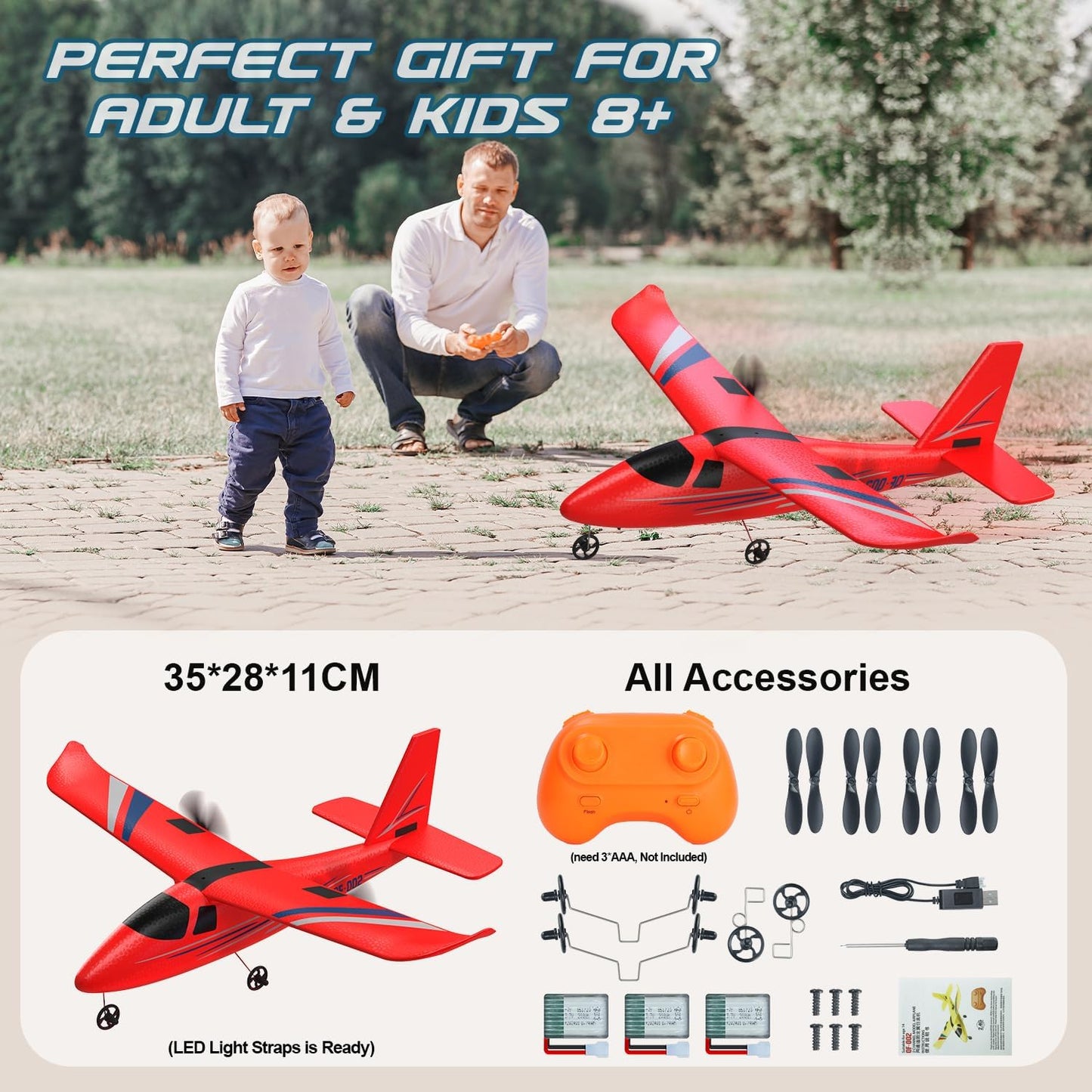 2.4GHZ RC Airplane