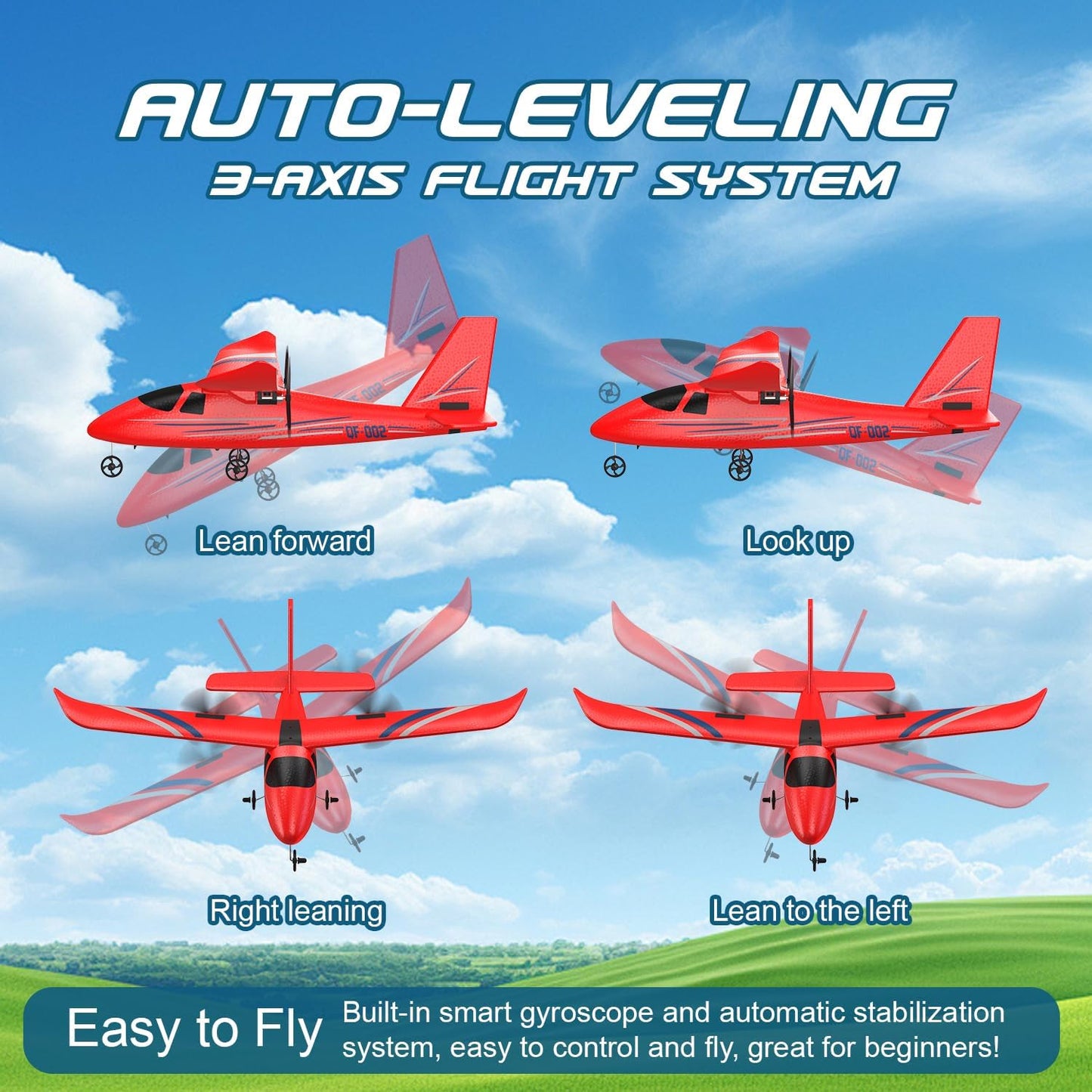 2.4GHZ RC Airplane