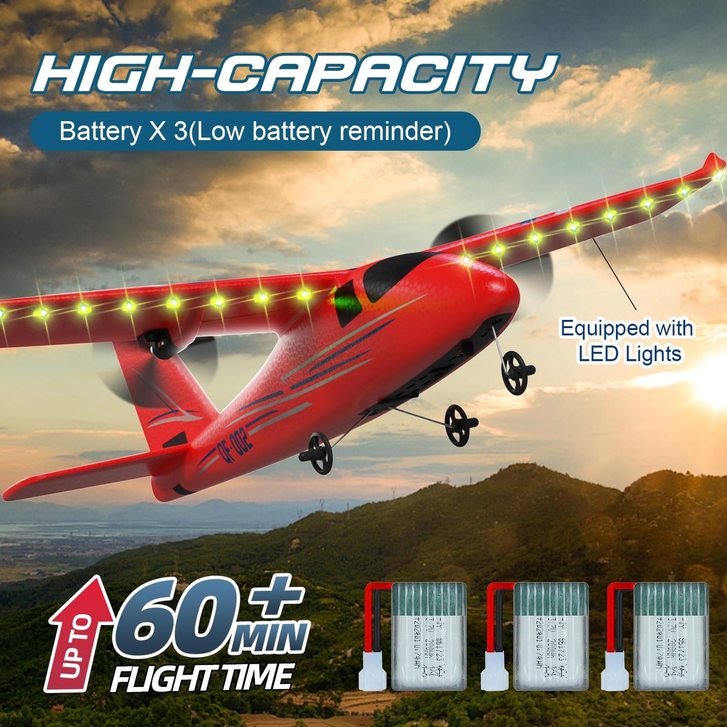 2.4GHZ RC Airplane
