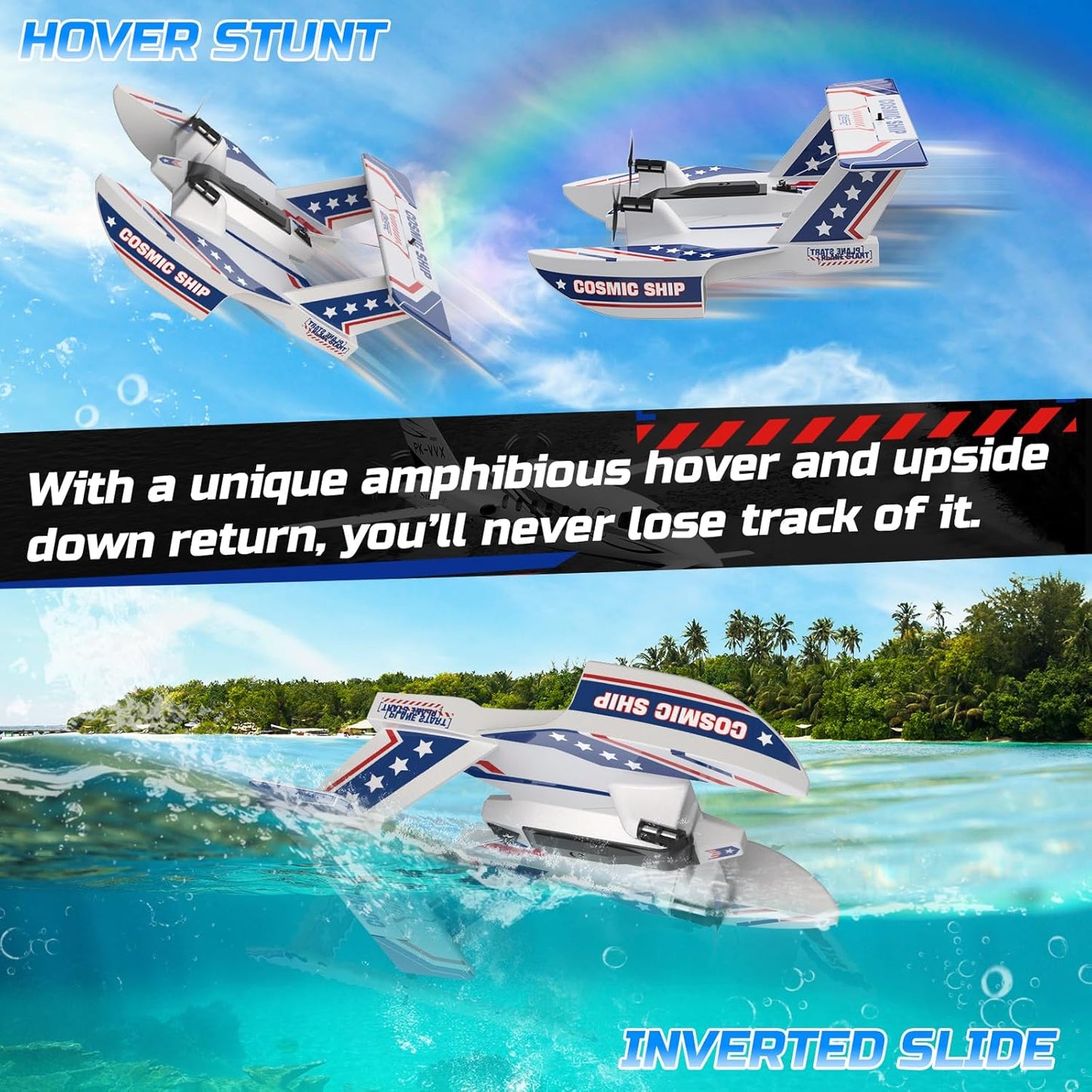 3CH Amphibious RC Plane