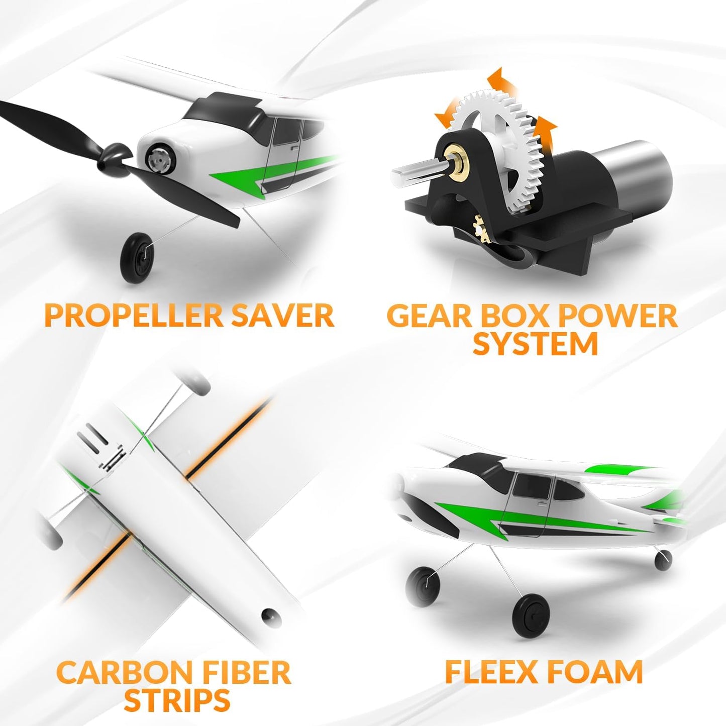 3CH RC Plane Trainer