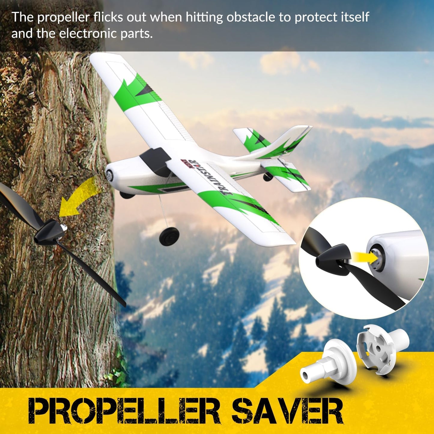3CH RC Plane Trainer
