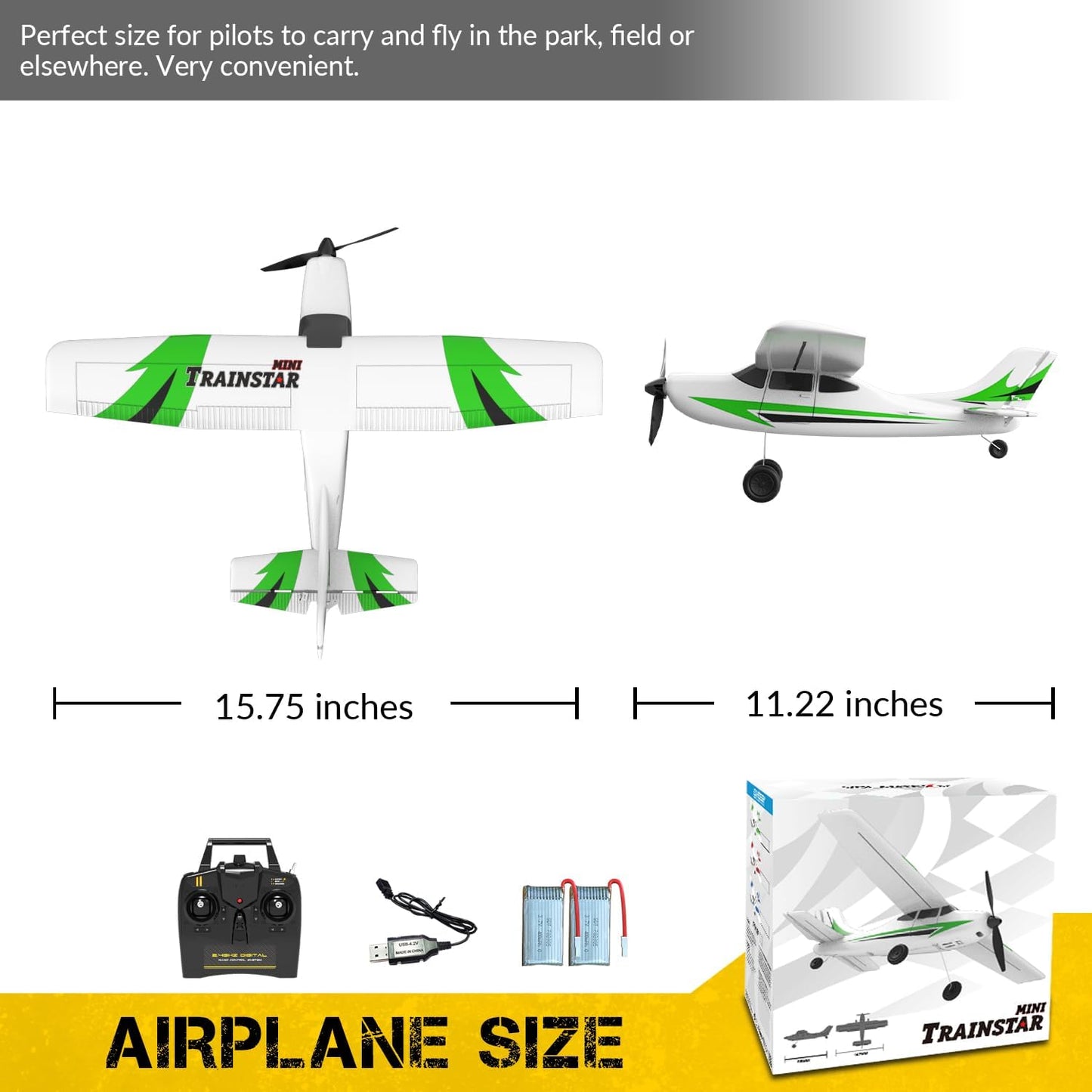 3CH RC Plane Trainer