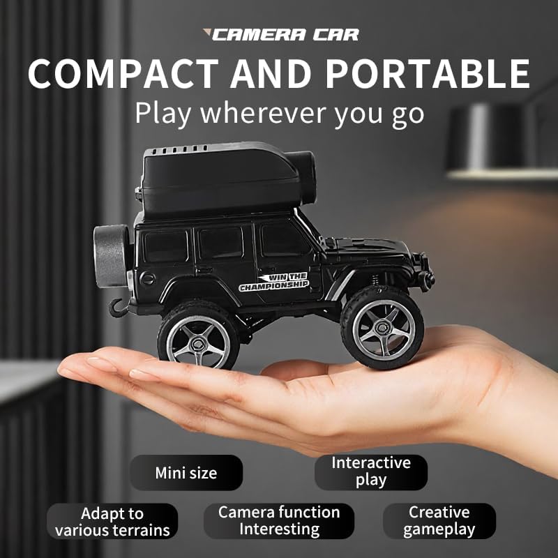 Die-Cast RC Crawler with Camera
