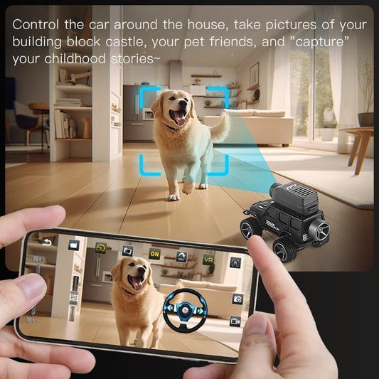 Die-Cast RC Crawler with Camera