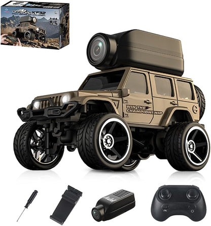 Die-Cast RC Crawler with Camera