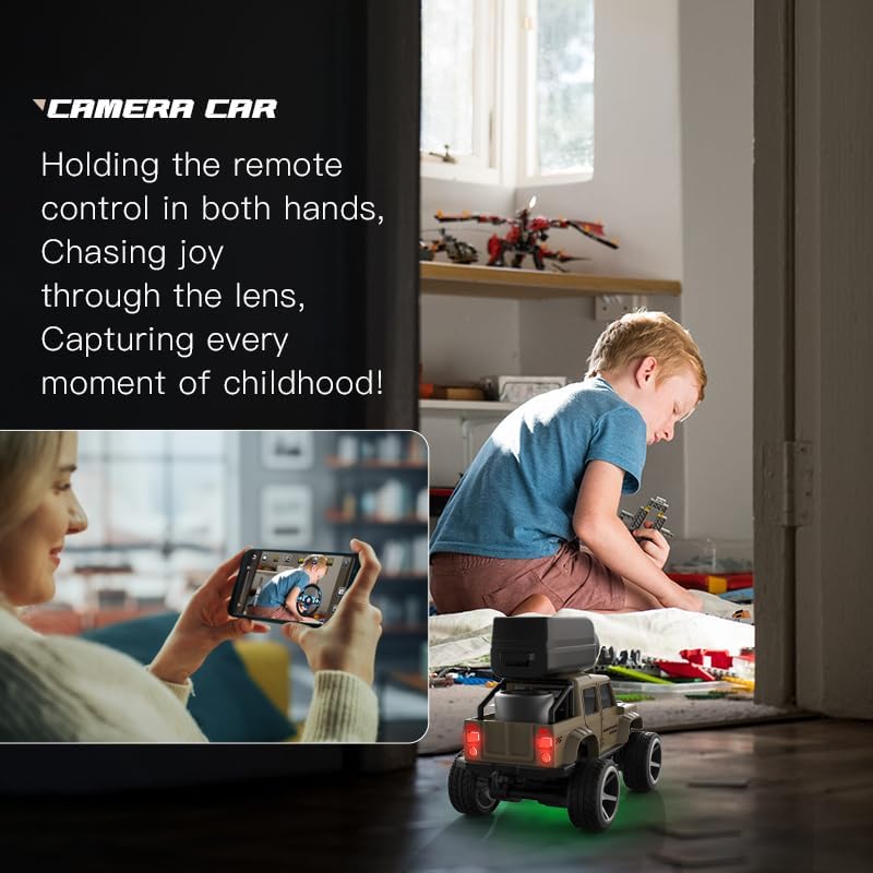 Die-Cast RC Crawler with Camera