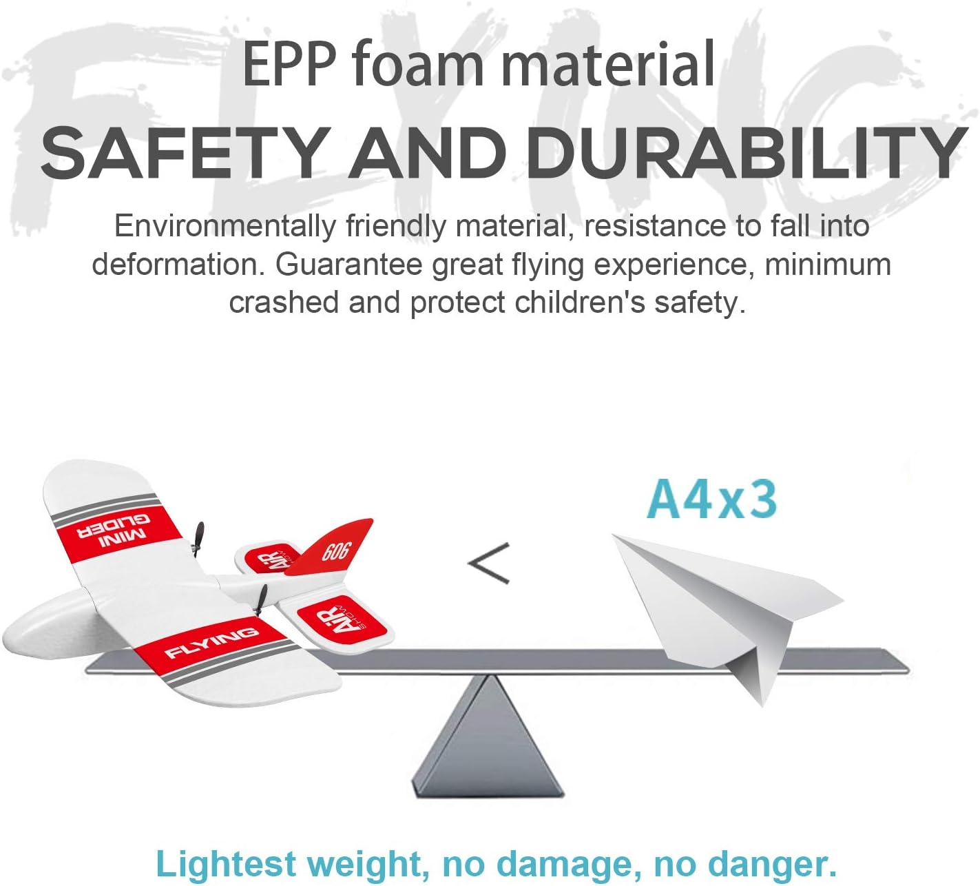 EPP Foam Fixed Wing Plane