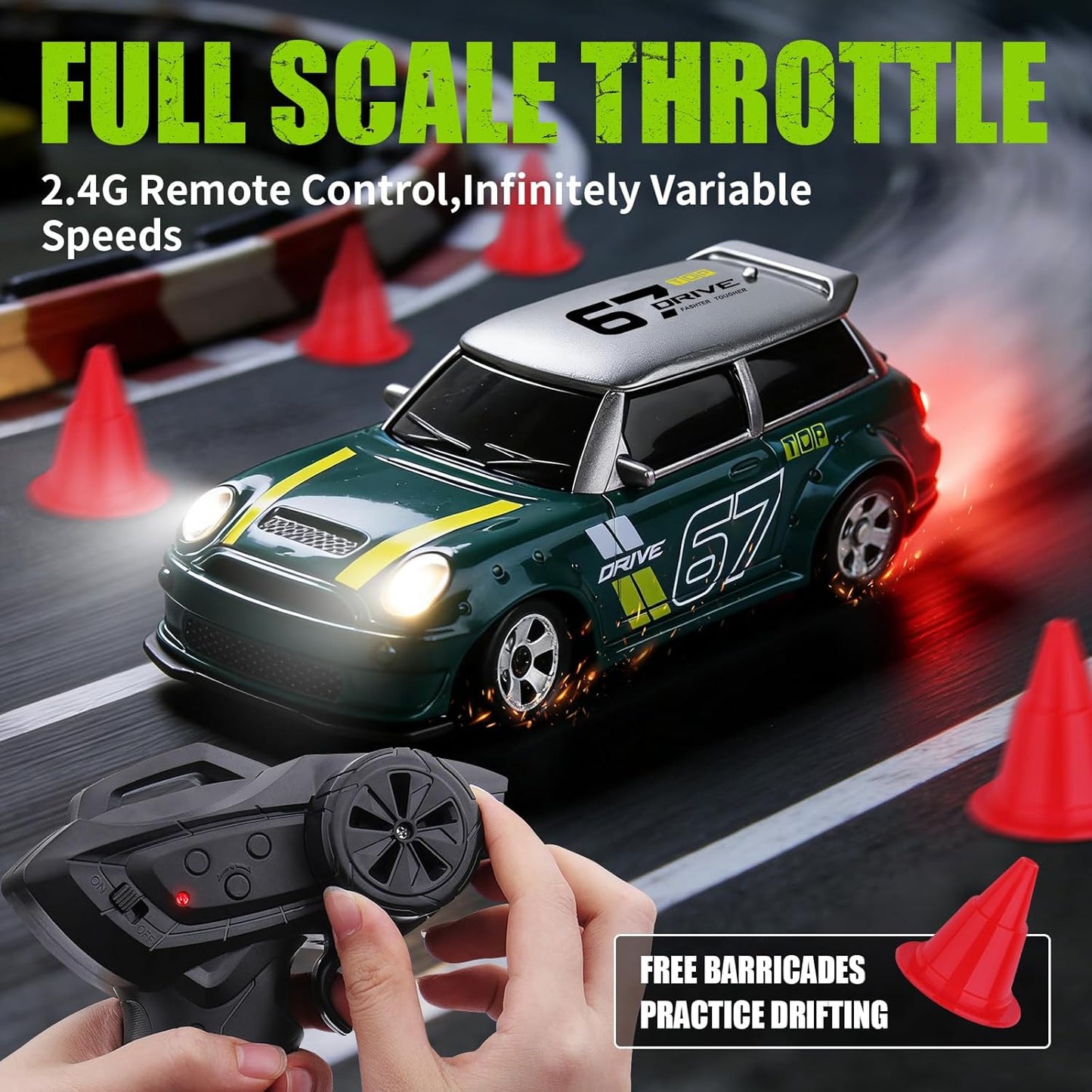 KF33 Mini RC Drift Car