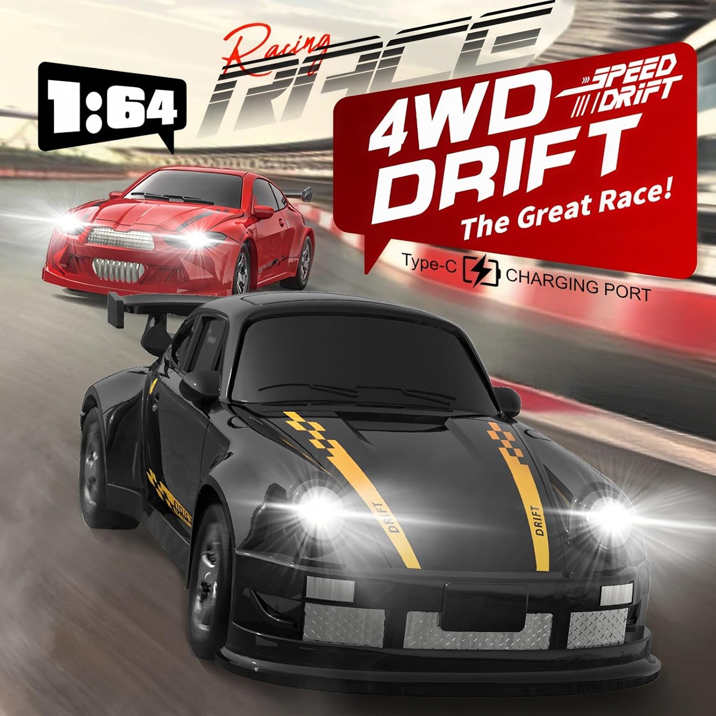 1:64 Desktop RC Drift Car
