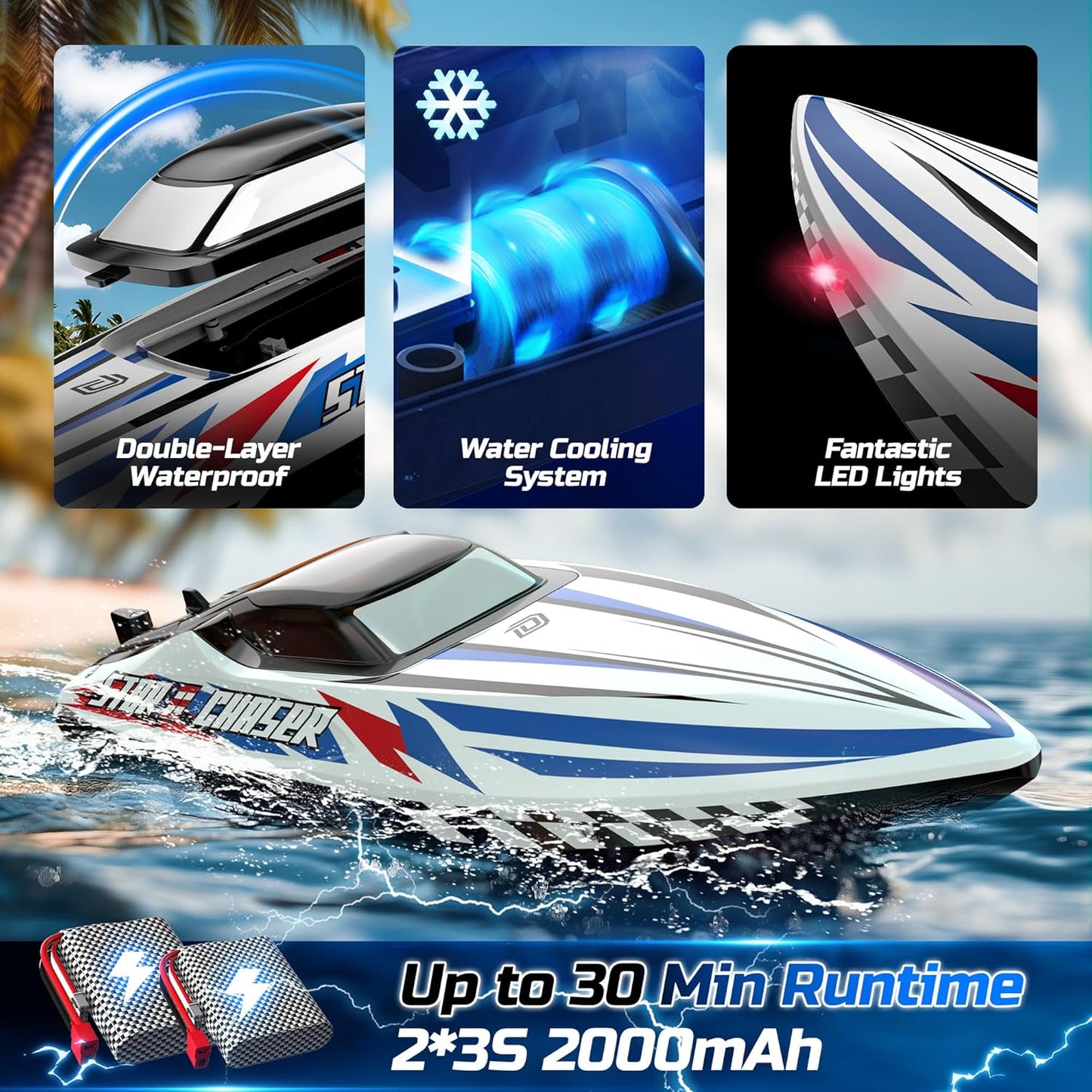 16" Brushless RC Boat